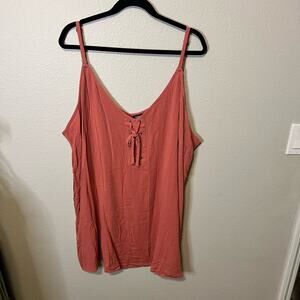 NWT Torrid Pink Tank Top Size 6